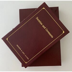 Doctrine and Covenants -  Herald Temple Edition 1978-With Box